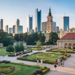 Łazienki Królewskie w Warszawie: poznaj dokładną lokalizację i dzielnicę