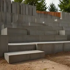 Schody z bloczków fundamentowych – Budowa, zalety i możliwe zastosowania