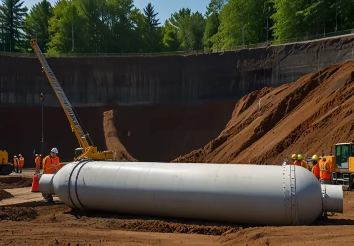 Zbiornik gazowy podziemny – Instalacja, bezpieczeństwo i zalety tego rozwiązania