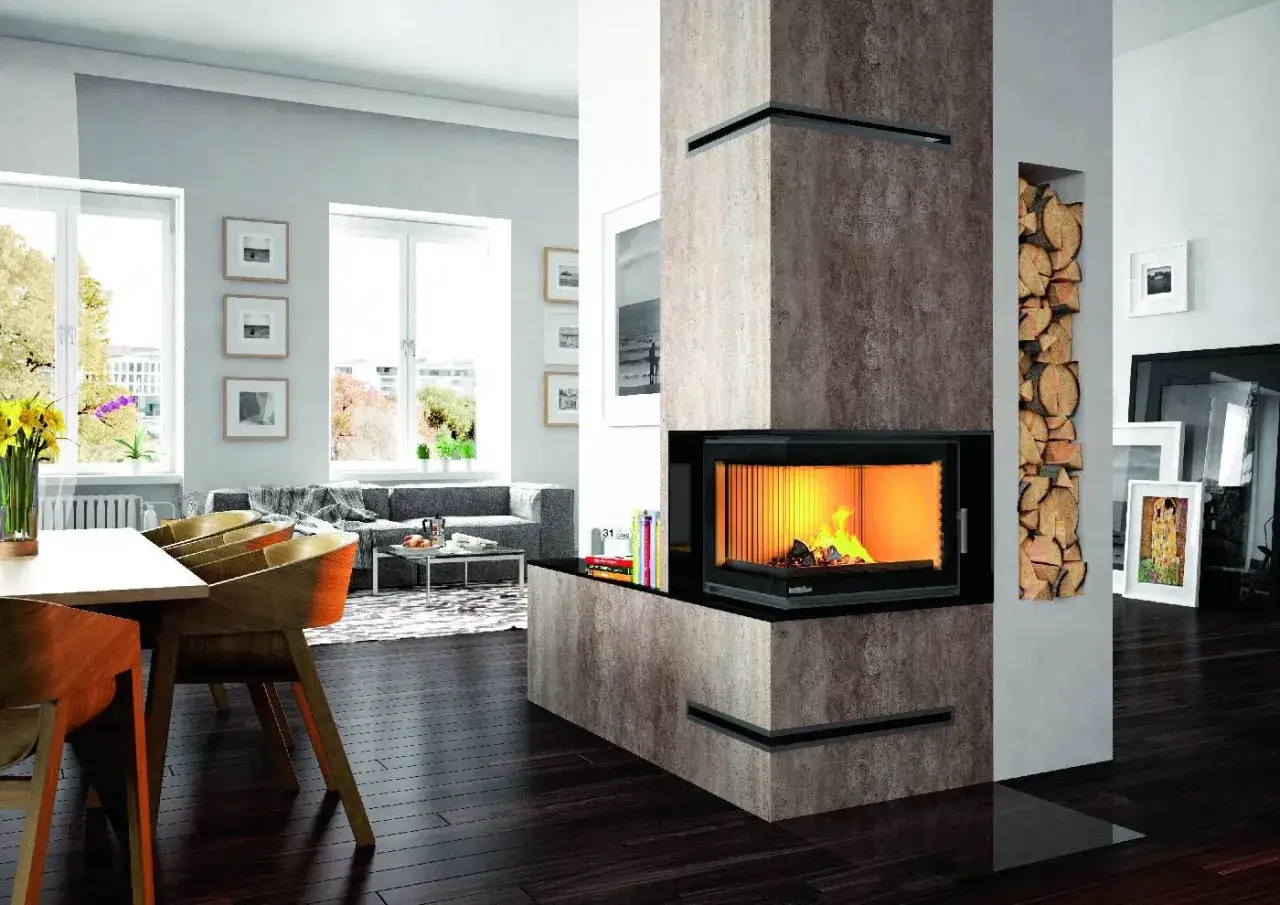Zdjęcie Jaki kominek do salonu 40m² wybrać? Porównanie typów, mocy i designu dla efektywnego ogrzewania